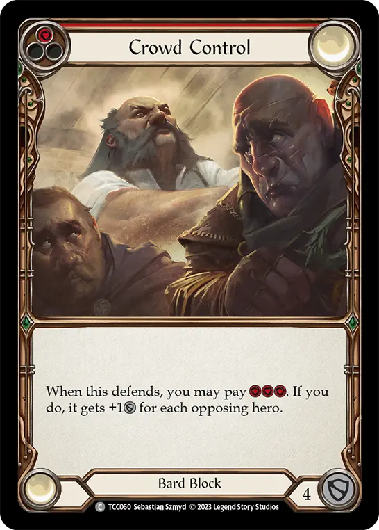 Crowd Control card image, pitch 1