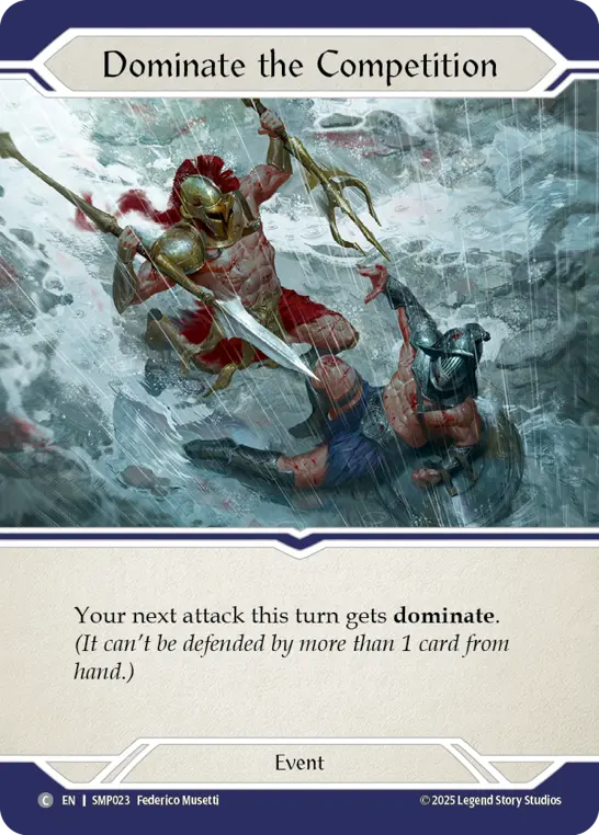 Dominate the Competition card image