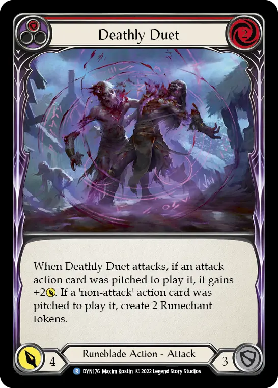 Deathly Duet card image, pitch 1