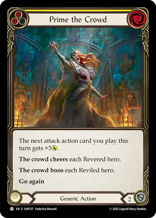 Prime the Crowd card image, pitch 2