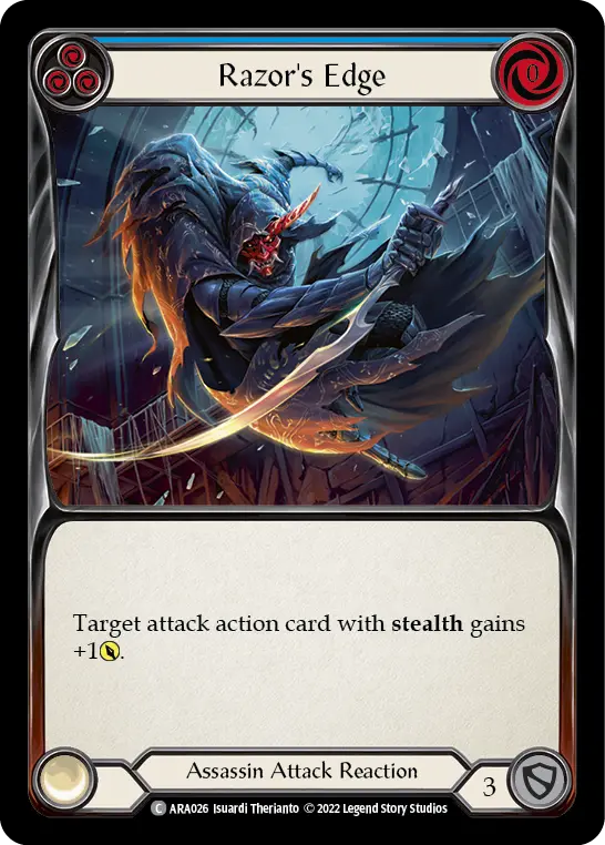 Razor's Edge card image, pitch 3