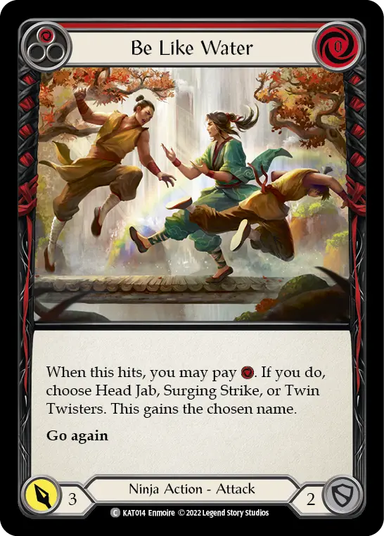 Be Like Water card image, pitch 1