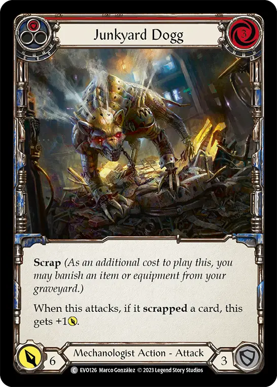 Junkyard Dogg card image, pitch 1