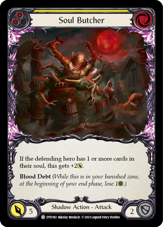 Soul Butcher card image, pitch 2