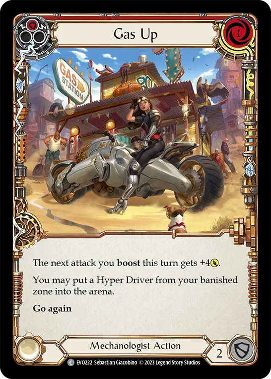 Gas Up card image, pitch 1
