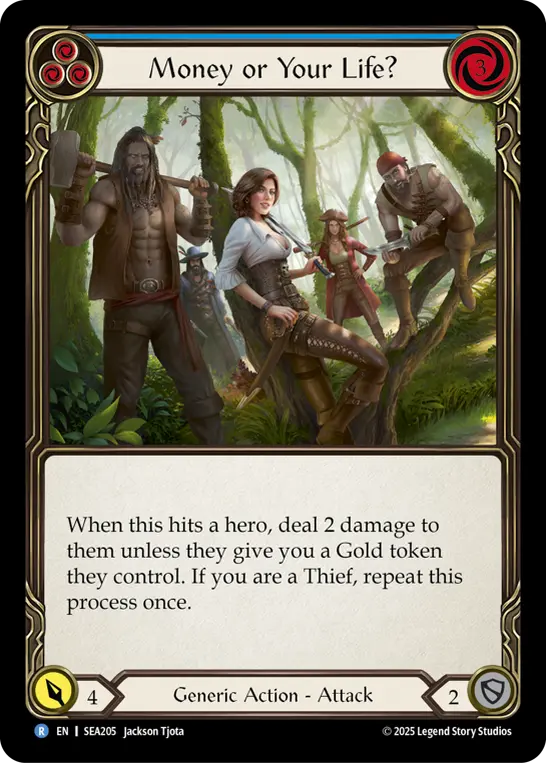Money or Your Life? card image, pitch 3