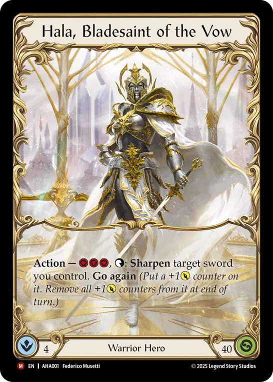 Hala, Bladesaint of the Vow card image