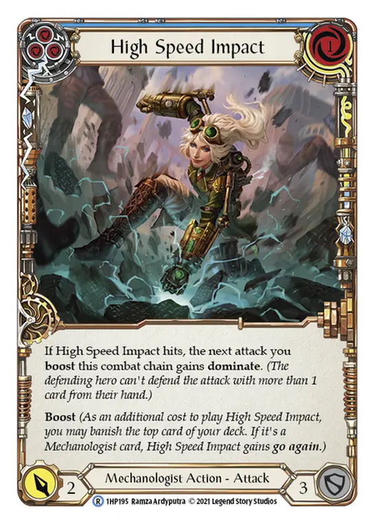 High Speed Impact card image, pitch 3