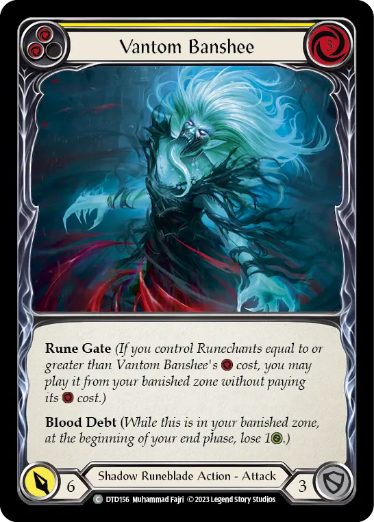 Vantom Banshee card image, pitch 2