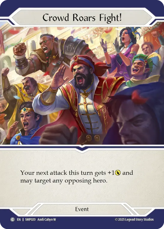 Crowd Roars Fight! card image