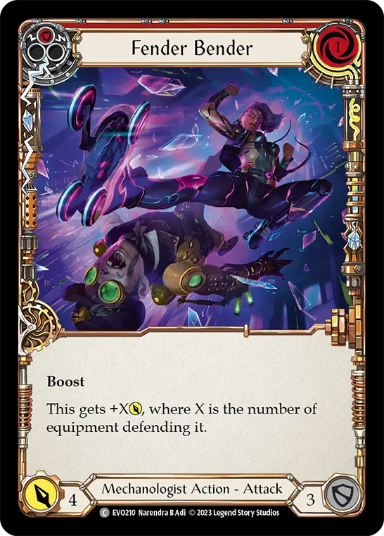 Fender Bender card image, pitch 1
