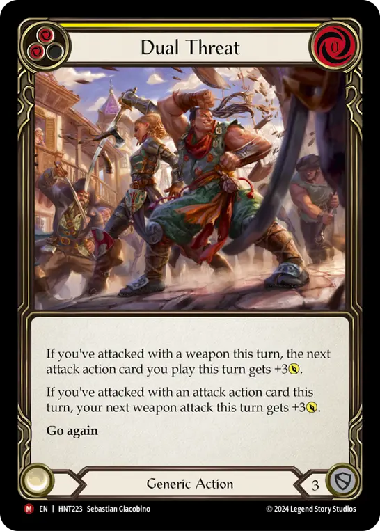 Dual Threat card image, pitch 2