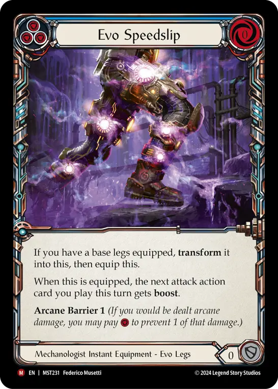 Evo Speedslip card image, pitch 3