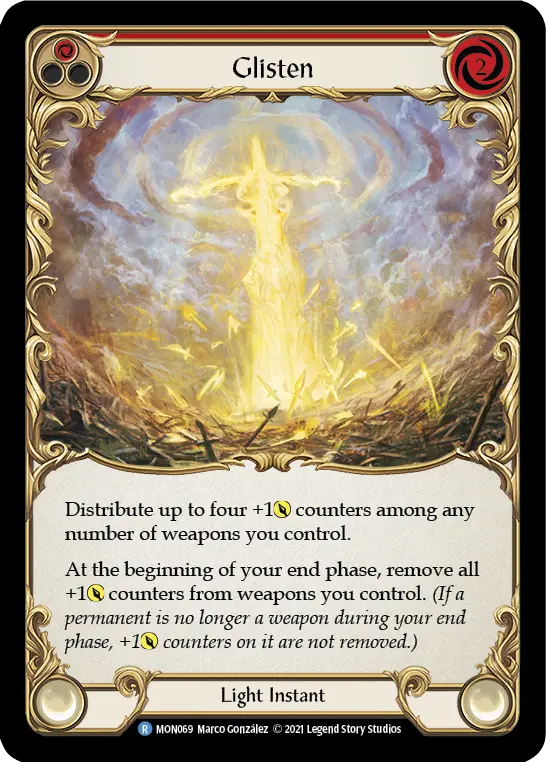 Glisten card image, pitch 1