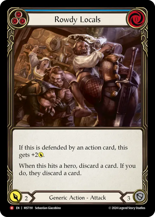 Rowdy Locals card image, pitch 3
