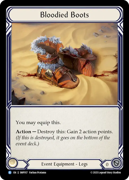 Bloodied Boots card image