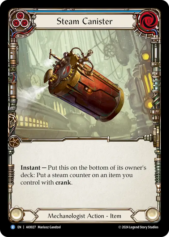 Steam Canister card image, pitch 3