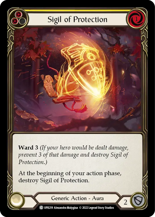 Sigil of Protection card image, pitch 2