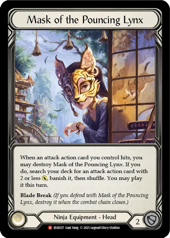 Mask of the Pouncing Lynx card image