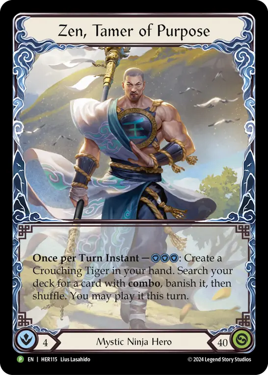 Zen, Tamer of Purpose card image