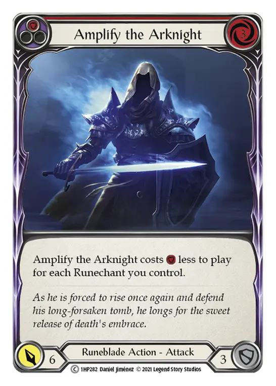 Amplify the Arknight card image, pitch 1