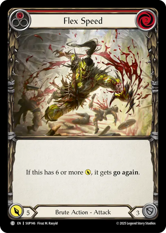 Flex Speed card image, pitch 1