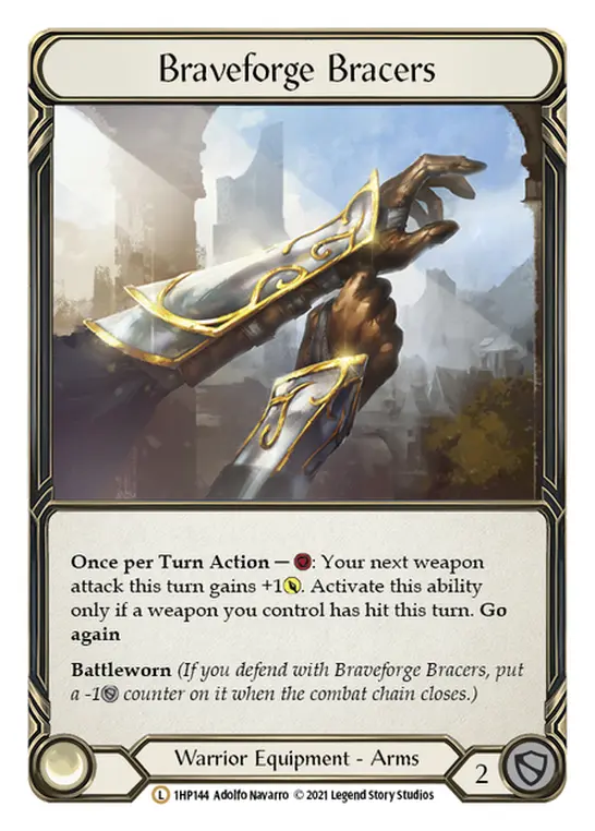 Braveforge Bracers card image