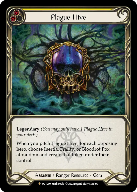 Plague Hive card image, pitch 2