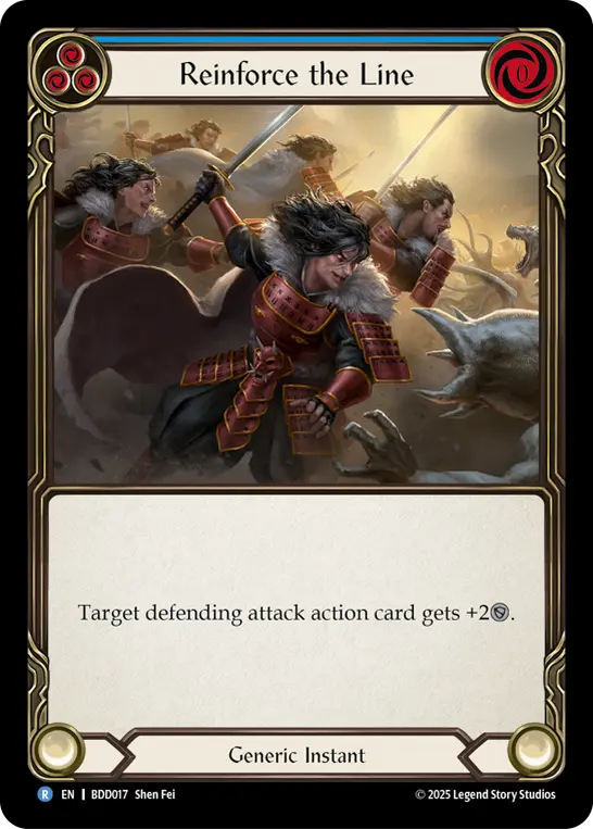 Reinforce the Line card image, pitch 3