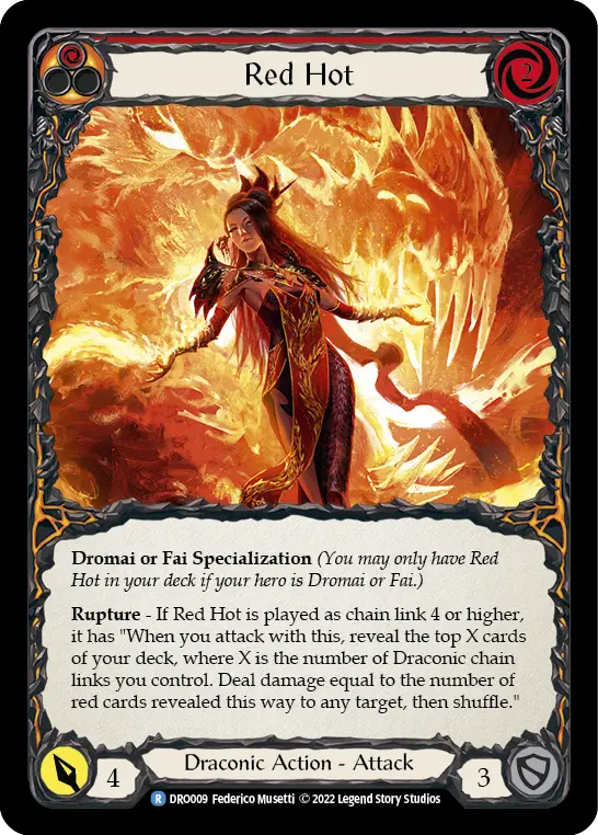 Red Hot card image, pitch 1