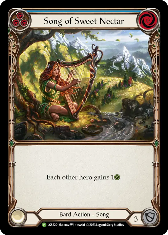 Song of Sweet Nectar card image, pitch 3