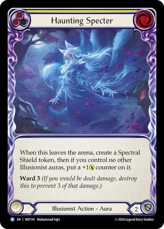 Haunting Specter card image, pitch 2