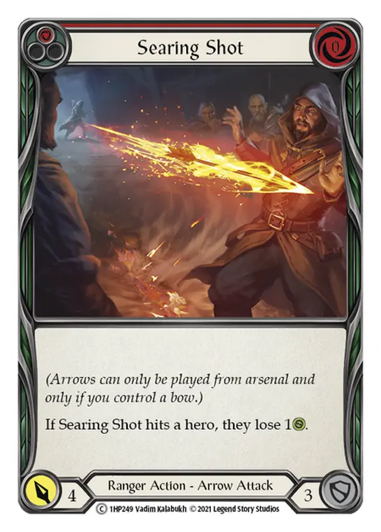 Searing Shot card image, pitch 1