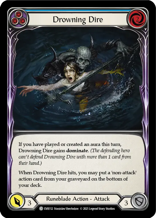 Drowning Dire card image, pitch 3