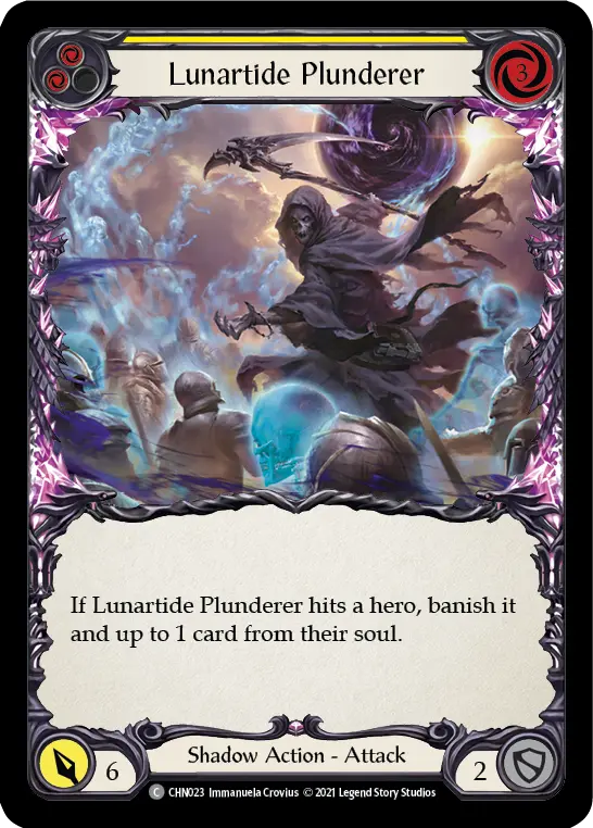 Lunartide Plunderer card image, pitch 2