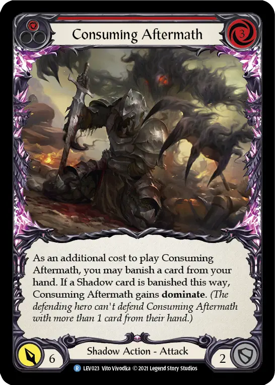 Consuming Aftermath card image, pitch 1
