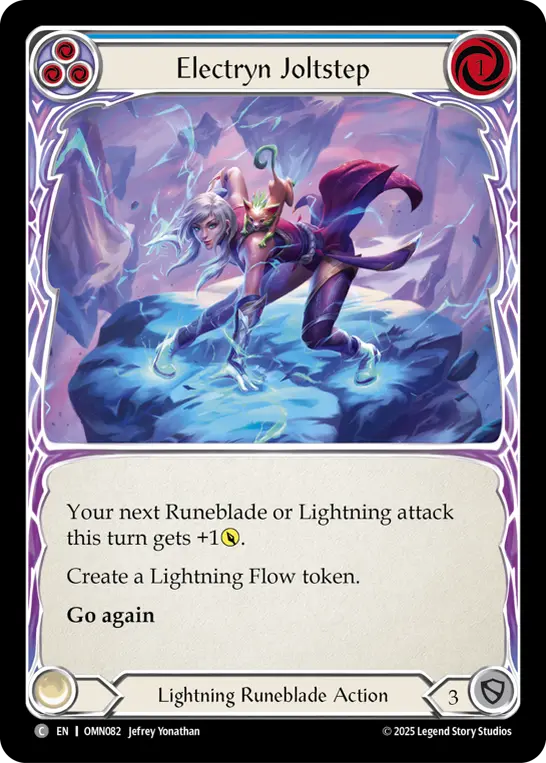 Electryn Joltstep card image, pitch 3