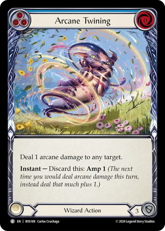 Arcane Twining card image, pitch 3