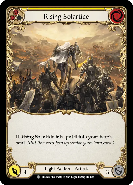 Rising Solartide card image, pitch 2