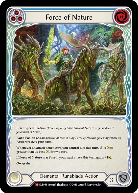 Force of Nature card image, pitch 3