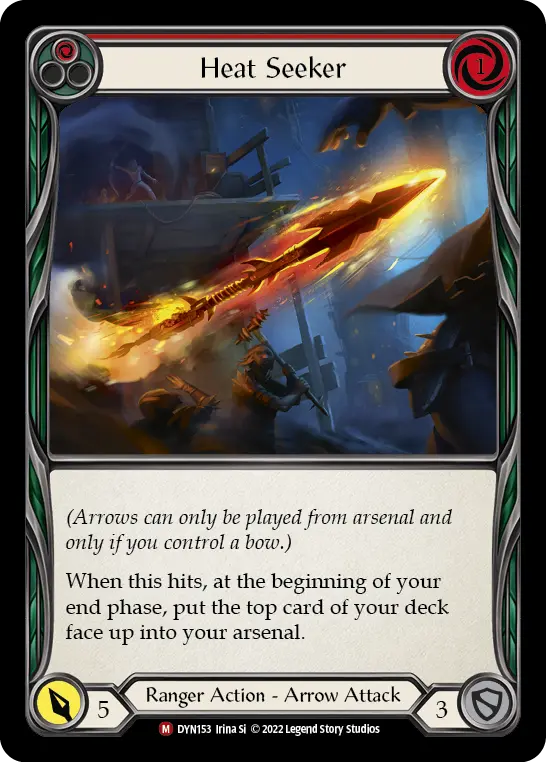 Heat Seeker card image, pitch 1