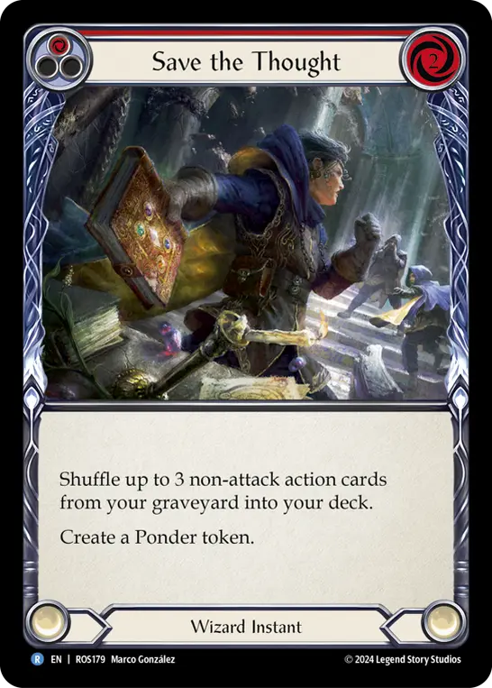 Save the Thought card image, pitch 1