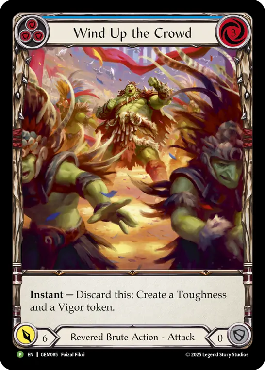 Wind Up the Crowd card image, pitch 3