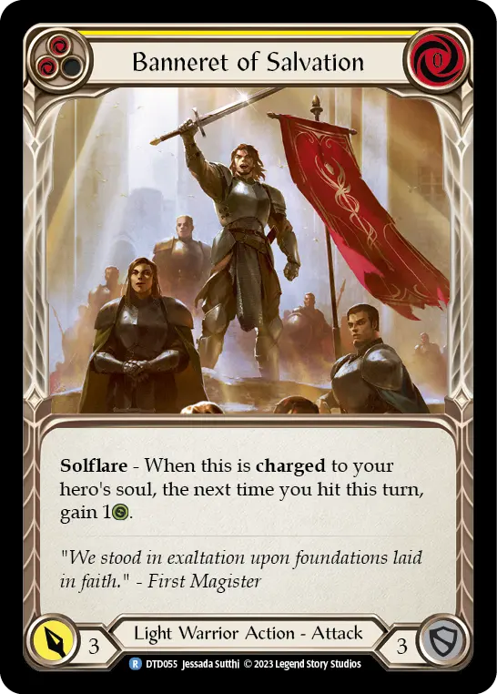 Banneret of Salvation card image, pitch 2