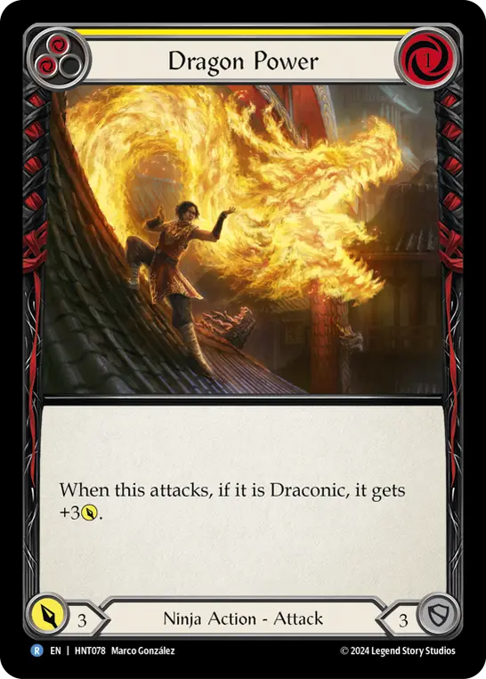 Dragon Power card image, pitch 2