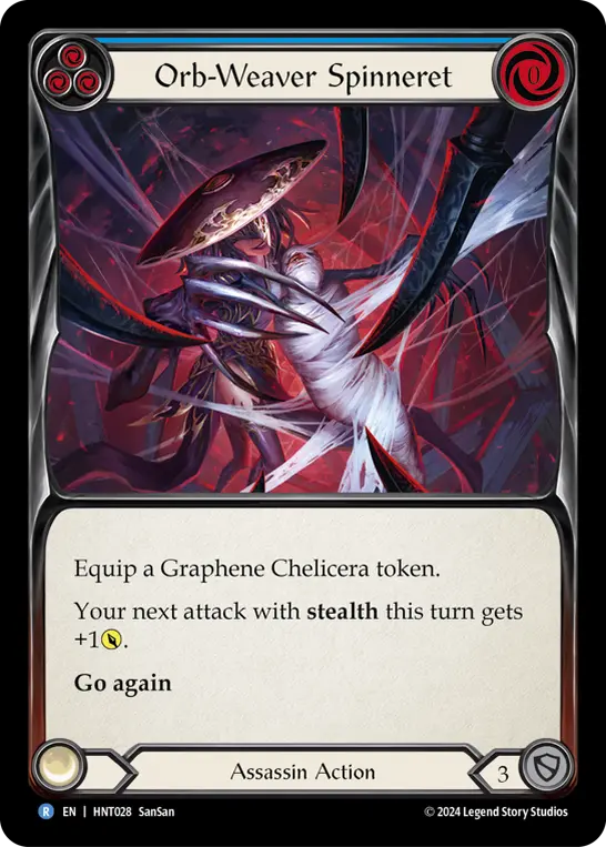 Orb-Weaver Spinneret card image, pitch 3