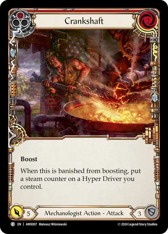 Crankshaft card image, pitch 1