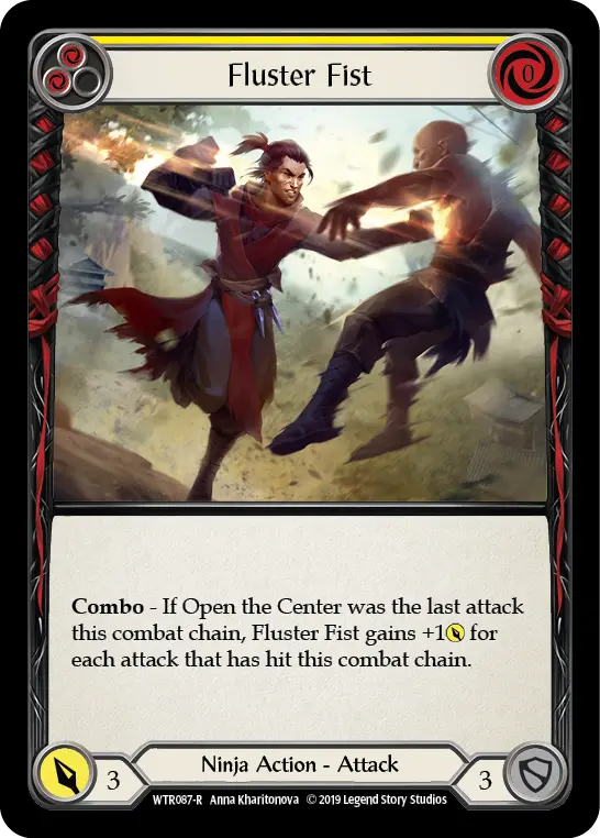 Fluster Fist card image, pitch 2