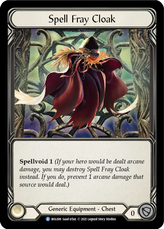 Spell Fray Cloak card image