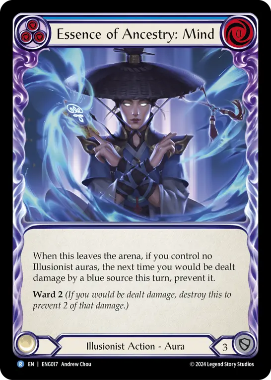Essence of Ancestry: Mind card image, pitch 3